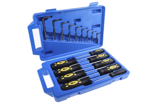 RS PRO 18-Piece Torx Key Set, L Shape